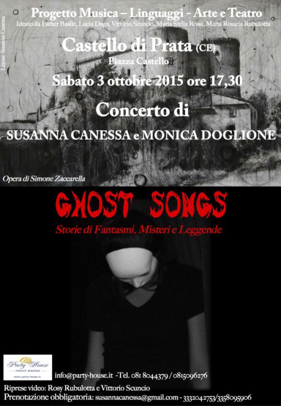 Locandina Ghost songs Pratabianco