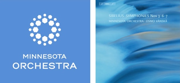 Logo Minnesota Orchestra - copertina cd Sibelius